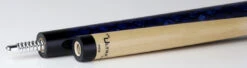 Jacoby Impregnated Snake Skin Custom Cue-BLUE2 -Seyberts Sale Store 0622 98Blue2 BS2