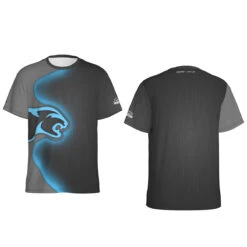 Predator Strike Blacklight Edition Swoosh Cat Logo 2.0 T-Shirt -Seyberts Sale Store 0 4