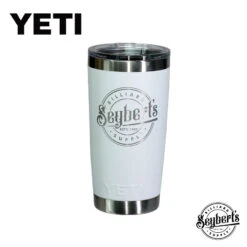 Seyberts Yeti 20 Oz Tumbler W/ Magslider Lid - White