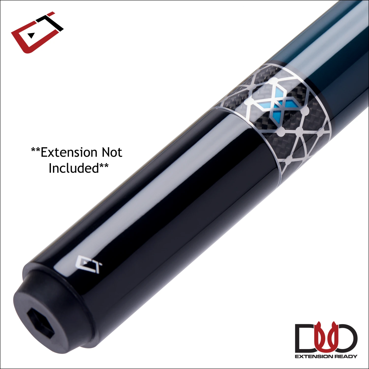 CuetecCynergy X Lagoon No-Wrap Pool Cue - 95-121 2 CuetecCynergy X Lagoon No-Wrap Pool Cue - 95-121 - Image 2