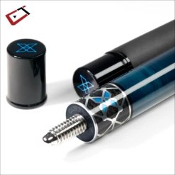 Cuetec Cynergy X Lagoon Black With Poly Wrap Pool Cue - 95-121U 11 Cuetec Cynergy X Lagoon Black With Poly Wrap Pool Cue - 95-121U -Seyberts Sale Store 24 CT CYN X LAGOON 95 121UPW S JOINT DETAIL