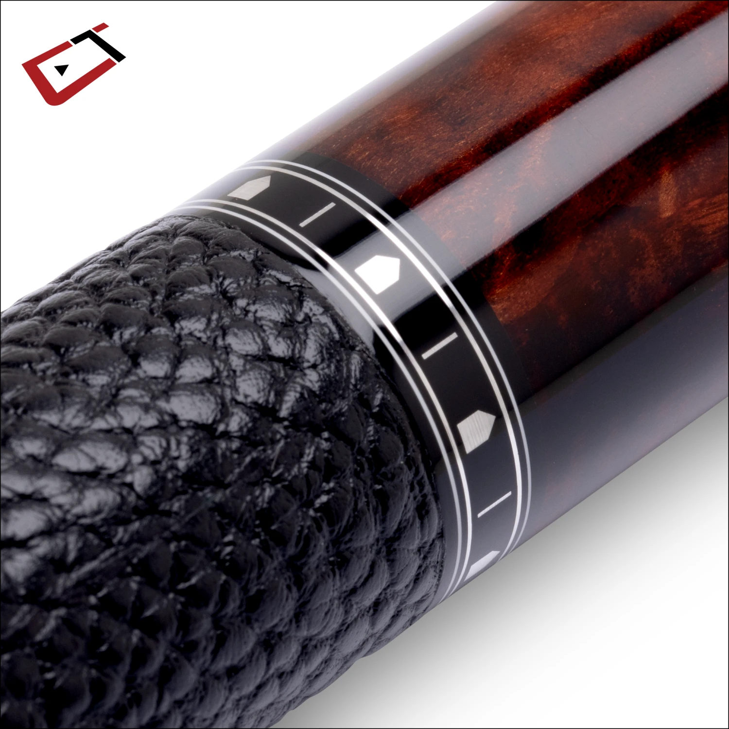 Cuetec Cynergy Truewood Mappa Burl 2 Leather Wrap Pool Cue With 12.5mm Shaft - 95-112LTW 8 Cuetec Cynergy Truewood Mappa Burl 2 Leather Wrap Pool Cue With 12.5mm Shaft - 95-112LTW - Image 8