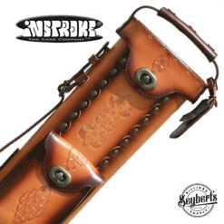 Instroke Saddle 2X4 DO3 Dark Brown Air Brushed Case