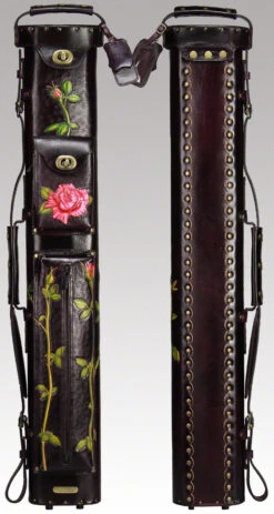 Instroke Red Rose 2x4 Pool Cue Case - 24ROSER -Seyberts Sale Store 24roser 2 1bab3f3a aed4 49e7 b6b7 b3455f21299c
