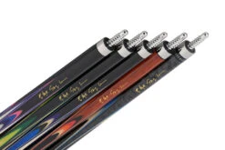 Predator Sang Lee 2-3 Black With Blue / Maple / Black / Purple / Ivorine Butterfly Points Limited Edition Pool Cue - Radial With Luxe Leather Wrap -Seyberts Sale Store 25 PRE LE SangLee2 1 Group3 1c377115 8170 47d1 97b2 59589ea39418