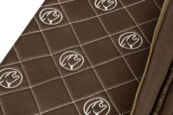 Predator Limited Edition Legacy 2x4 Soft Pool Cue Case - Dark Brown -Seyberts Sale Store 25 PRE LEG LE 2B4S DARK BRWN S Inside FabricPattern Detail