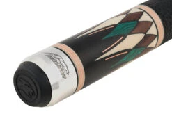 Predator Virtuoso Series Green Pool Cue - Uni-Loc 14 Predator Virtuoso Series Green Pool Cue - Uni-Loc -Seyberts Sale Store 25 PRE VRT BLK GRN LL Butt Back Detail