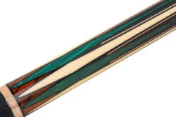Predator Virtuoso Series Green Pool Cue - Uni-Loc 12 Predator Virtuoso Series Green Pool Cue - Uni-Loc -Seyberts Sale Store 25 PRE VRT BLK GRN LL Forearm Detail