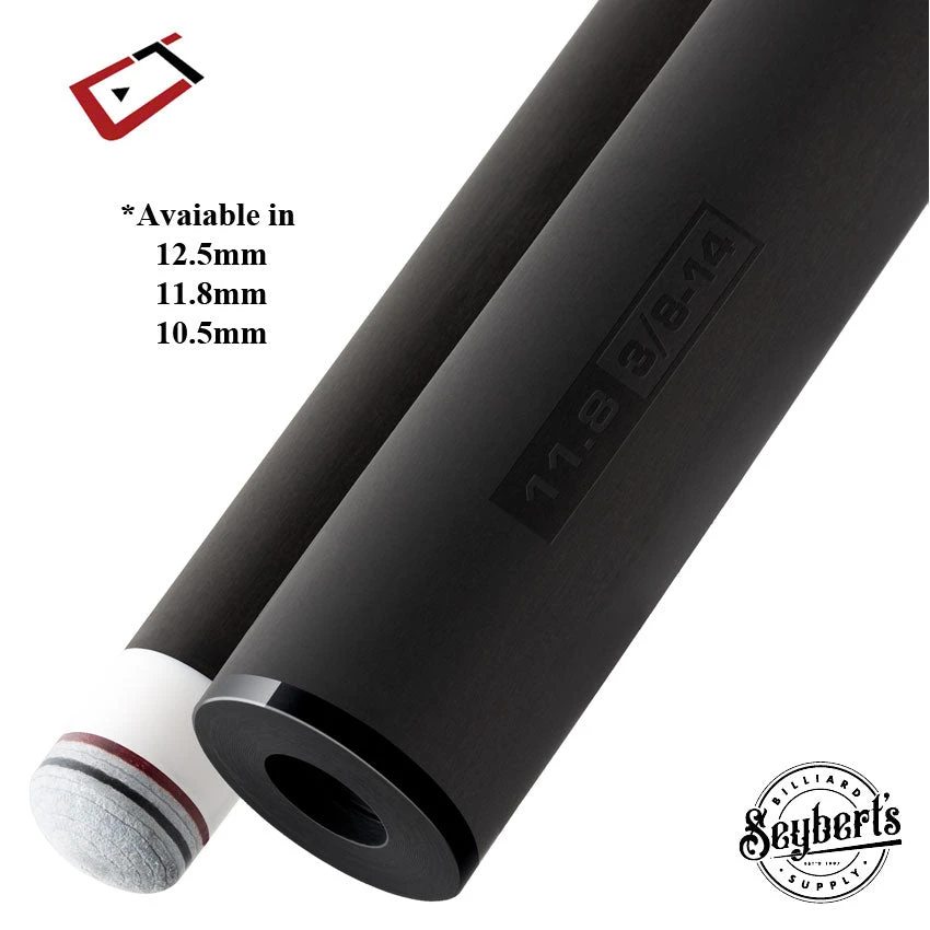 Cuetec Cynergy 3/8 X 14 Thin Collar Carbon Shaft 1 Cuetec Cynergy 3/8 X 14 Thin Collar Carbon Shaft