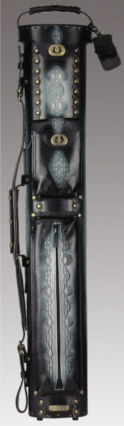 Instroke Saddle DO3 Black Air Brushed 3x5 Pool Cue Case - 35D03BK 6 Instroke Saddle DO3 Black Air Brushed 3x5 Pool Cue Case - 35D03BK -Seyberts Sale Store 35do3bk 1 bc6b3cac 7b07 4a9a ba5c 31553a2b40cf