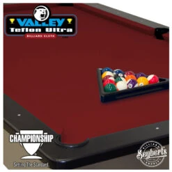 Burgundy Valley Teflon Ultra Championship Cloth