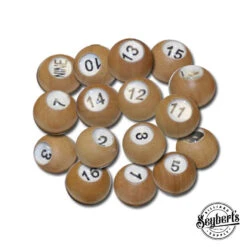 ESCALADE SPORTS Wood Tally Pool Balls