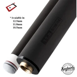 Cuetec Cynergy 5/16 X 14 Thin Collar Carbon Shaft
