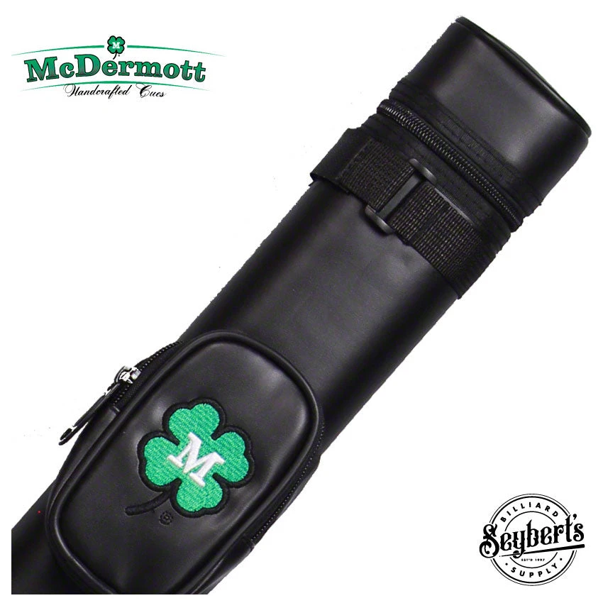 McDermott Black Oval 1x1 Hard Pool Cue Case - 750931 1 McDermott Black Oval 1x1 Hard Pool Cue Case - 750931