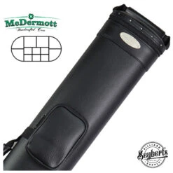 McDermott Shooter Collection Black 6x6 Pool Cue Case - 750944