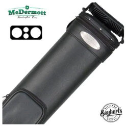 McDermott Shooter Collection Black 2x2 Pool Cue Case - 750803