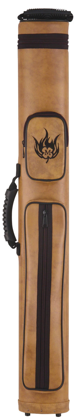 McDermott Wildfire Tan 2x2 Pool Cue Case - 750910 2 McDermott Wildfire Tan 2x2 Pool Cue Case - 750910 - Image 2