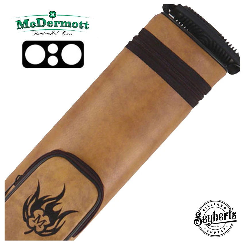 McDermott Wildfire Tan 2x2 Pool Cue Case - 750910 1 McDermott Wildfire Tan 2x2 Pool Cue Case - 750910