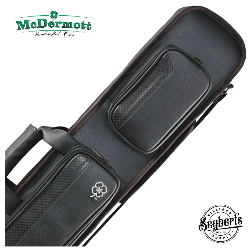 McDermott Black 4x8 Soft Pool Cue Case - 750922 1 McDermott Black 4x8 Soft Pool Cue Case - 750922
