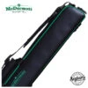 McDermott Hard/Soft Hybrid Black/Green 2x3 Pool Cue Case - 750924 -Seyberts Sale Store 750924 306346e8 af52 4879 a732 70d3aea11c18