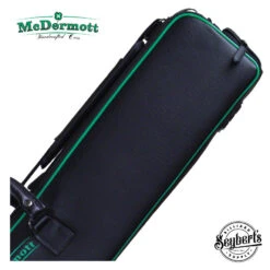 McDermott Hard/Soft Hybrid Black/Green 4x7 Pool Cue Case - 750925