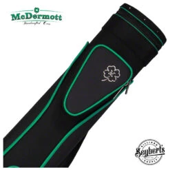 McDermott Tournament Collection Black/Green 2x2 Sport Pool Cue Case - 750928