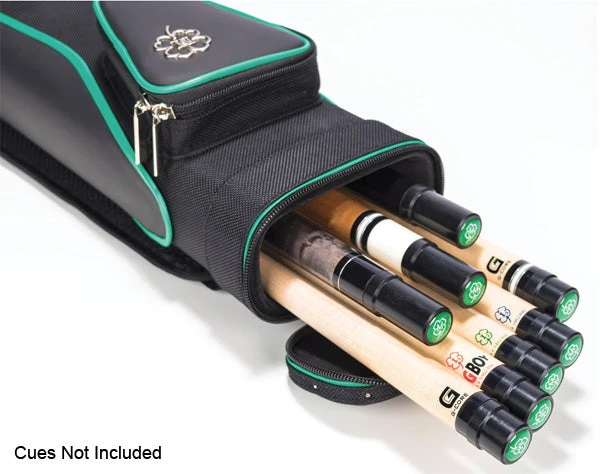 McDermott Tournament Collection Black/Green 3x5 Sport Pool Cue Case - 750940 3 McDermott Tournament Collection Black/Green 3x5 Sport Pool Cue Case - 750940 - Image 3