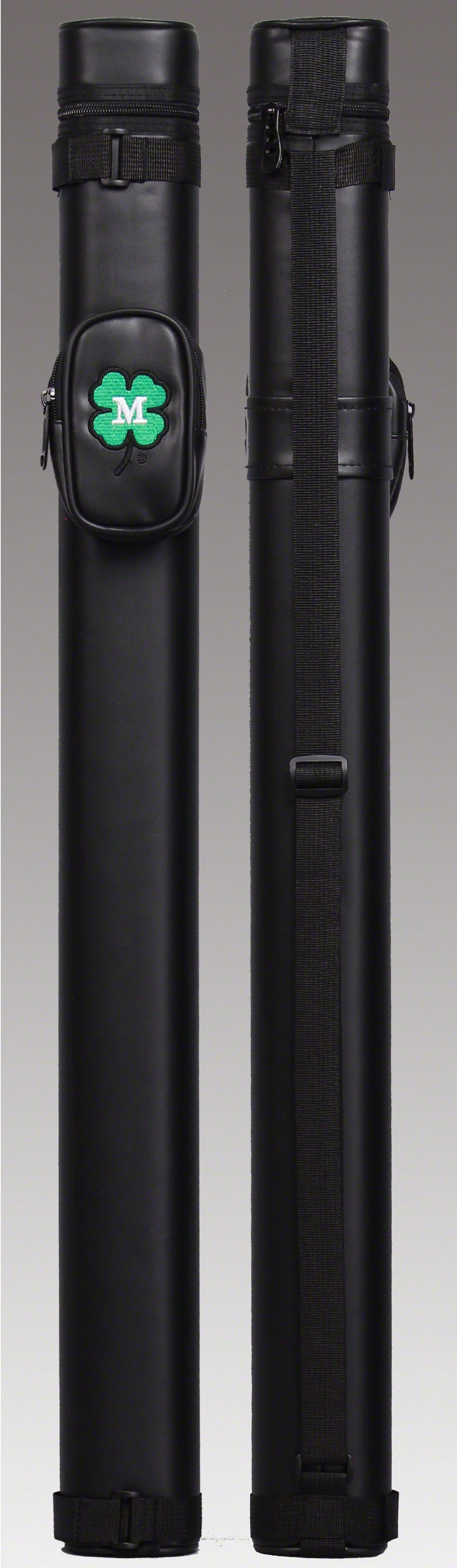 McDermott Black Oval 1x1 Hard Pool Cue Case - 750931 2 McDermott Black Oval 1x1 Hard Pool Cue Case - 750931 - Image 2
