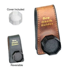 Dr. V's Octagon(Pure) Leather Chalk Holder - Brown/Black Reversible Leather Base With Black Holder 3 Dr. V's Octagon(Pure) Leather Chalk Holder - Brown/Black Reversible Leather Base With Black Holder -Seyberts Sale Store 850 1 a27cbc18 7db2 47d5 9949 673c0fb86633