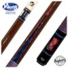 Viking Defender Series Rosewood Forearm And Blue Premium Pearl Points Pool Cue -Seyberts Sale Store 8502
