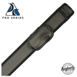 Pro Series Leatherette Black 1x1 Hard Pool Cue Case - C11B-A