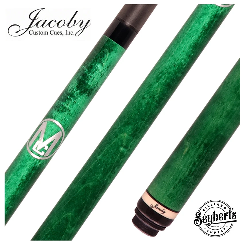 Jacoby Custom Green Monster Crush No Wrap Break Cue 1 Jacoby Custom Green Monster Crush No Wrap Break Cue
