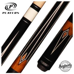 Players Energy Series Black With Maple Stain Junior Cue - HC07