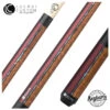Lucasi Custom Duo Garnet Red/Exotic Apitong Cue With Embossed Leather Wrap Pool Cue -Seyberts Sale Store 850 191384ea be0b 470f 9445 069703ea2c70