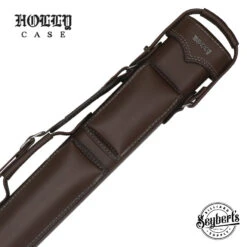 Holly Reborn 2x4 Hard Pool Cue Case - Brown