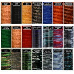 Tiger Stacked Leather Wraps