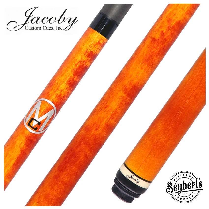 Jacoby Custom Orange Monster Crush No Wrap Break Cue 1 Jacoby Custom Orange Monster Crush No Wrap Break Cue