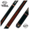 Tiger LX1 Ebony And Snakewood No-Wrap Pool Cue With Fortis LD Carbon Fiber Shaft -Seyberts Sale Store 850 3fecf4f0 87c8 4a06 8d19 a85d91adeaa1