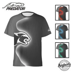 Predator Strike Blacklight Edition Swoosh Cat Logo 2.0 T-Shirt
