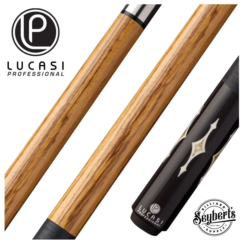 Lucasi Professional Series Zebrawood Uni-Loc Play Cue 1 Lucasi Professional Series Zebrawood Uni-Loc Play Cue