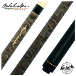 Balabushka Gray Stained Birdseye Maple Break/Jump Pool Cue With Irish Linen Wrap