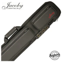 Jacoby Silver Fox Butterfly Red 4x8 Soft Pool Cue Case - JCSFB4X8RD