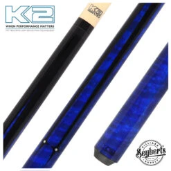 K2 Blue Sneaky Pete Radial Pool Cue With 11.75mm Shaft - KLSPBL