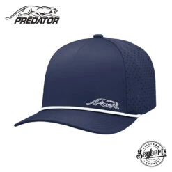 Predator Navy Blue Laser Vent Adjustable Hat