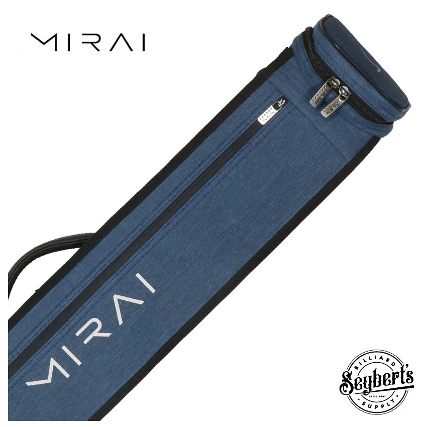 Mirai 3x5 Blue Hybrid Soft Pool Cue Case 1 Mirai 3x5 Blue Hybrid Soft Pool Cue Case