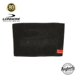 Longoni Logo All Black Microfiber Towel