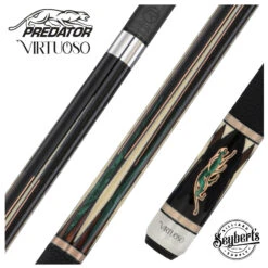 Predator Virtuoso Series Green Pool Cue - Uni-Loc