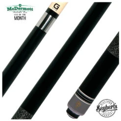 McDermott Black Maple Cue Of The Month With G-Core Shaft