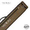 Mirai 3x5 Biege Hybrid Soft Pool Cue Case