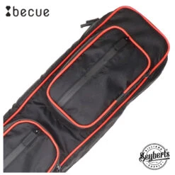 Becue Arax 4x8 Soft Butterfly Cue Case - Red